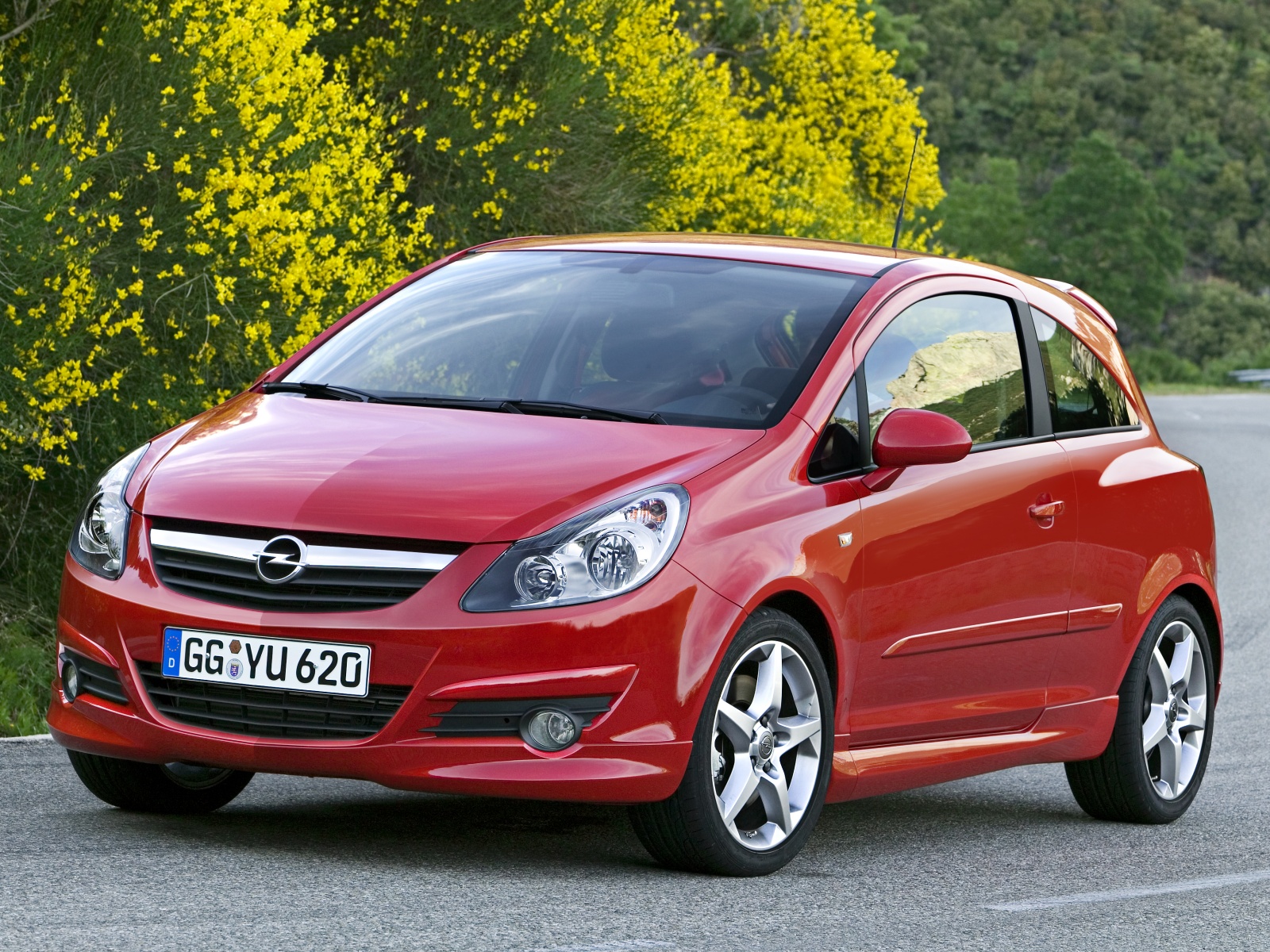 Opel corsa d 2008 года