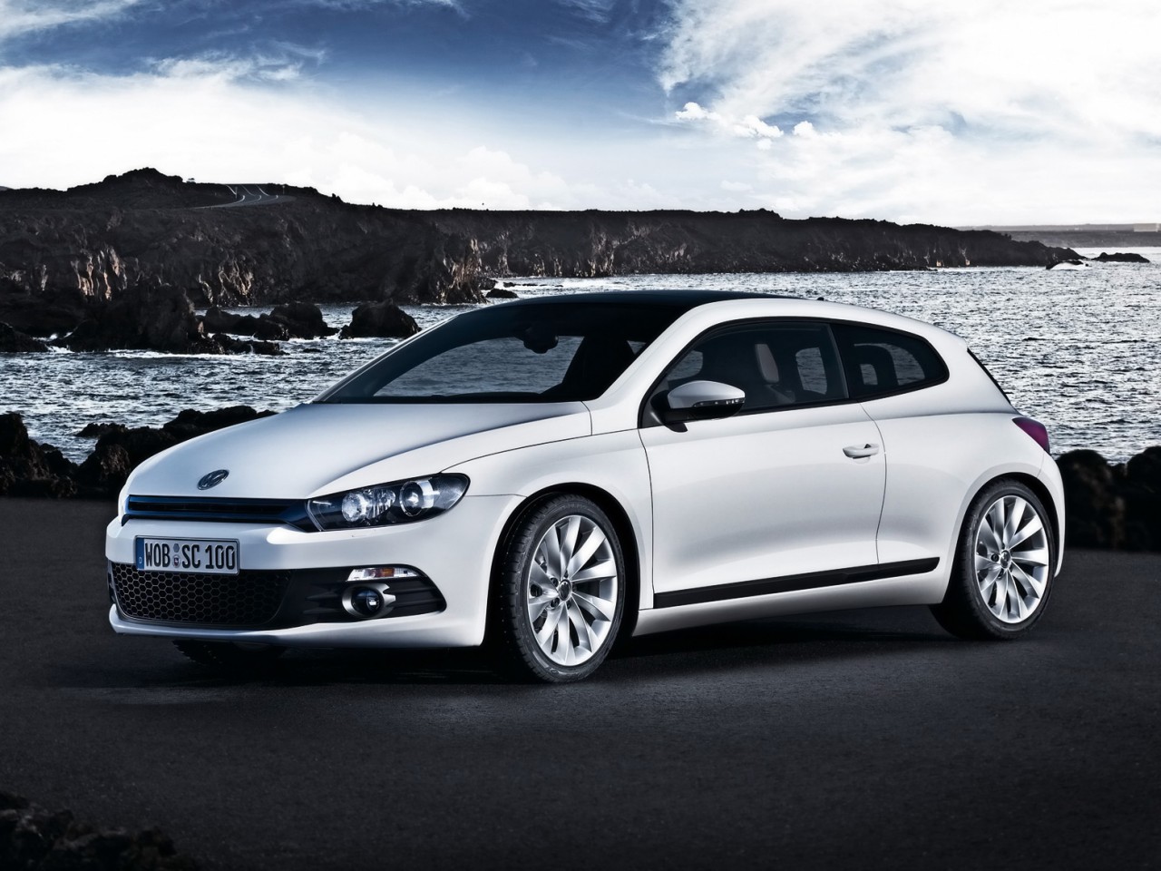 2008 Volkswagen Scirocco Motor Desktop